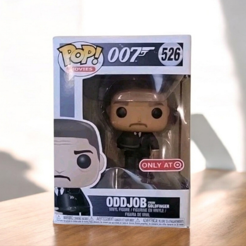 Funko POP! 007 ODDJOB From Goldfinger Target Exclusive Vinyl Figure 526